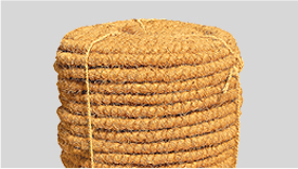 curled coir ropes